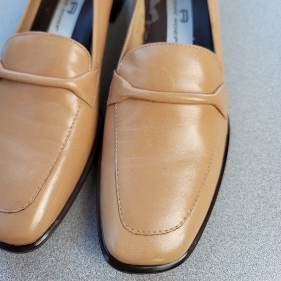 Etienne Aigner "Lancelot" leather‎ loafer - Picture 2 of 9